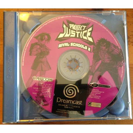 comprar Juego de Dreamcast   Project Justice Rival schools 2