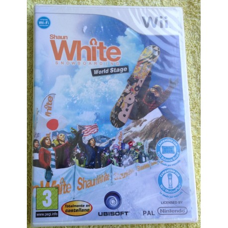 JUEGO DE NINTENDO WII  SHAUN WHITE SNOWBOARDING : WORLD STAGE