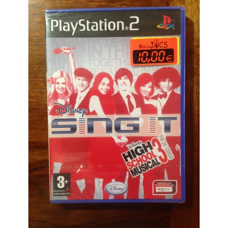 DISNEY SING IT : HIGH SCHOOL MUSICAL 3 PS2 - Nuevo