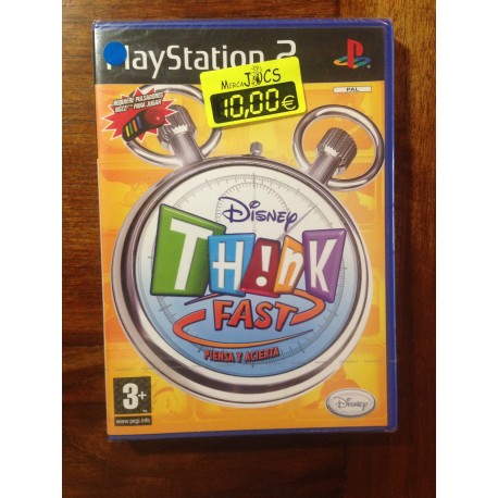 COMPRAR DISNEY THINK FAST  PS2 - Nuevo Precintado