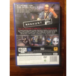 comprar MANHUNT  PS2  - Usado, completo, impecable