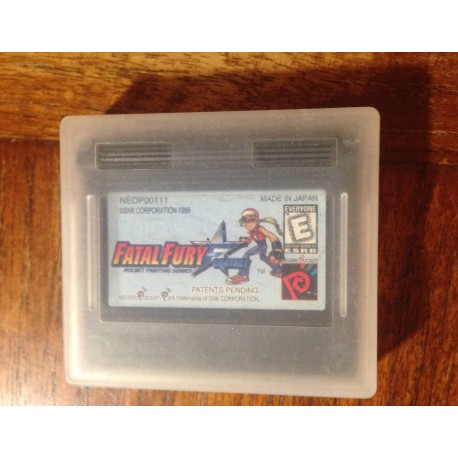 comprar fatal fury neo geo pocket 