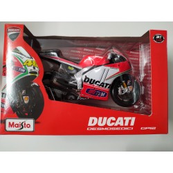 Moto DUCATI GP12 Valentino Rossi - NUEVA