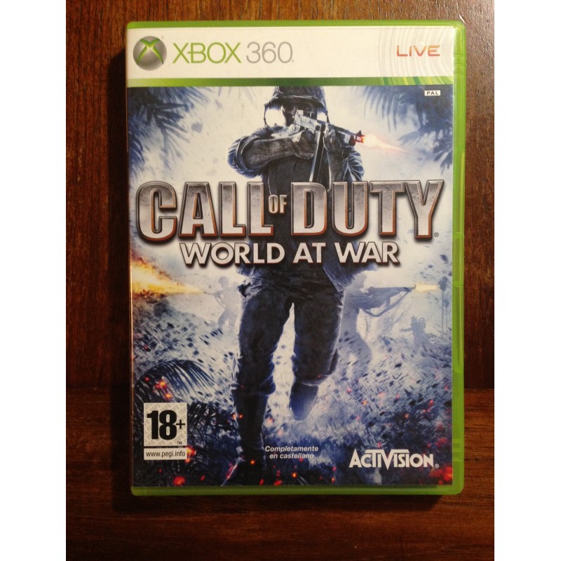 xbox 360 call of duty world at war xbox 360 call of duty world at war