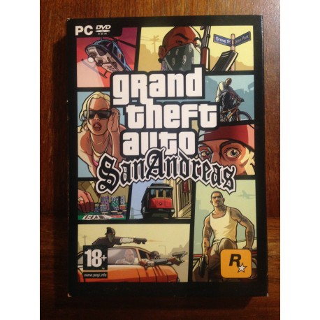 comprar GRAND THEFT AUTO SAN ANDREAS pc