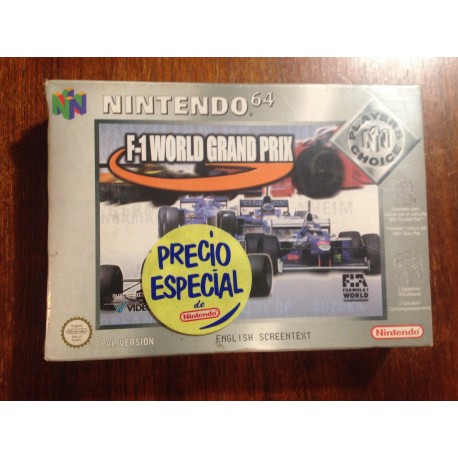 comprar JUEGO DE NINTENDO 64  F-1 WORLD GRAND PRIX 