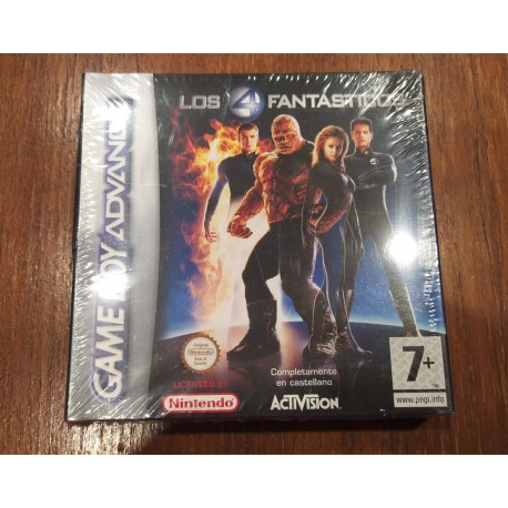 LOS 4 FANTASTICOS Precintado Game boy Advance