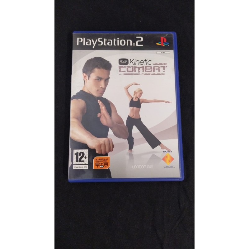 EYE TOY KINETIC COMBAT PS2 - usado, completo