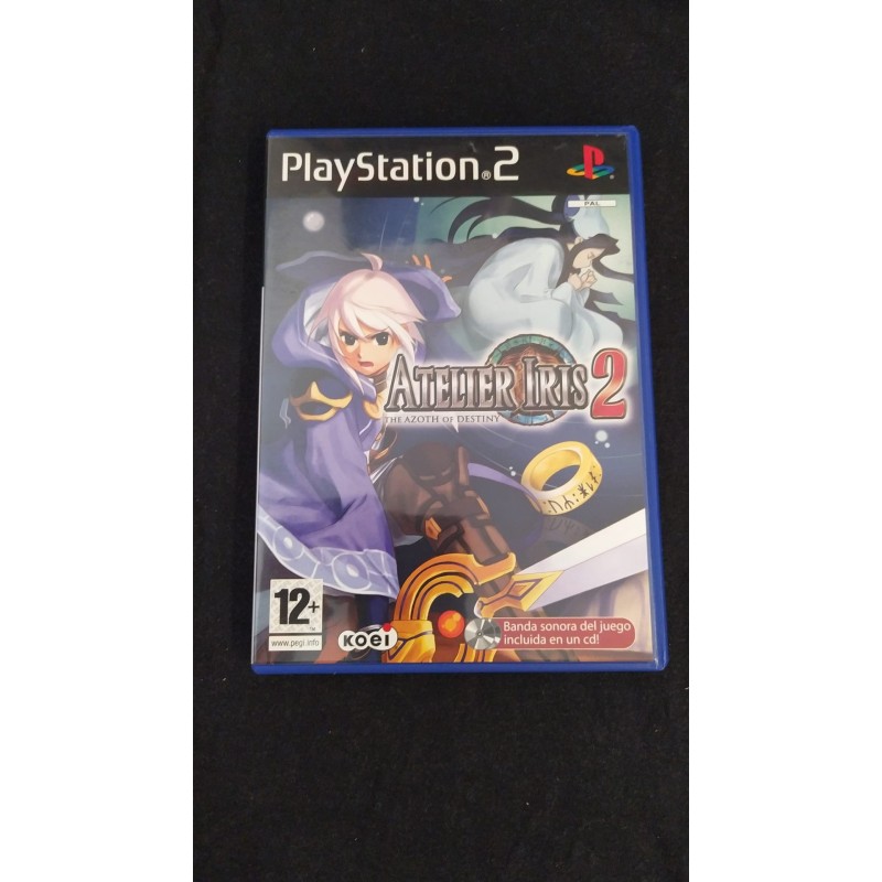 ATELIER IRIS 2 : Azoth of Destiny PS2, usado, completo