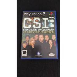 CSI: Las 3 dimensiones del asesinato PS2 - usado, completo
