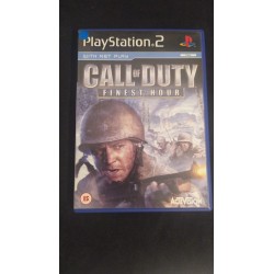 CALL of DUTY: FINEST HOUR PS2 - Usado, completo