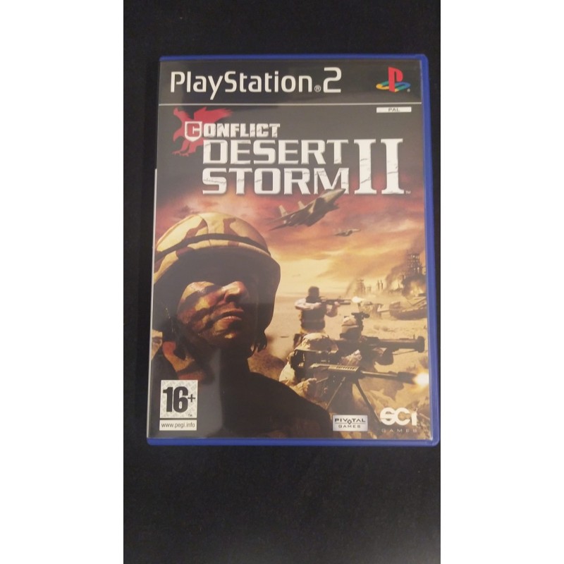 CONFLICT:  DESERT STORM II PS2 - Usado, completo