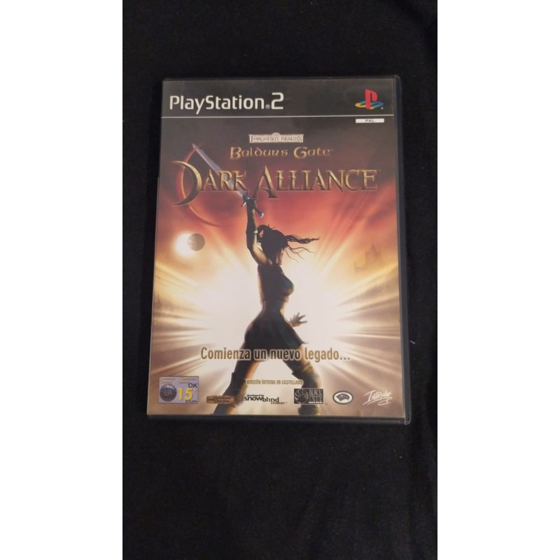 BALDUR´S GATE : Dark Alliance PS2 - usado, completo