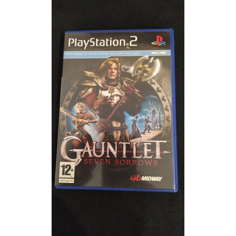 GAUNTLET SEVEN SORROW PS2 - usado, completo.