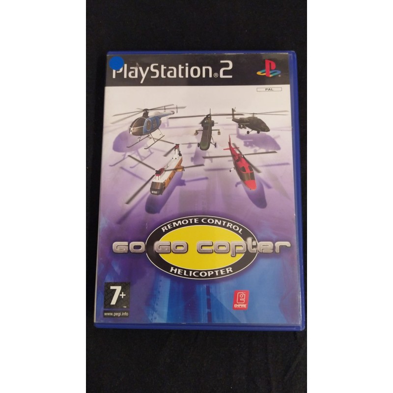 GO GO COPTER PS2 - usado, completo