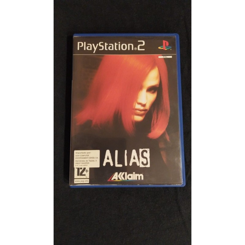 ALIAS PS2 - usado, completo