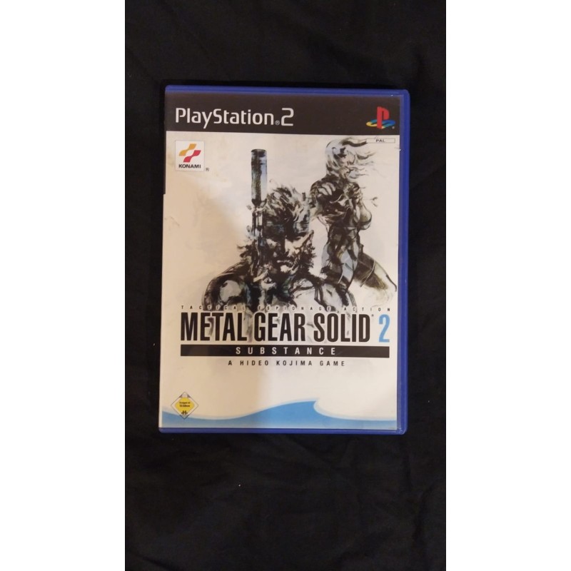 METAL GEAR SOLID 2 PS2 : SUBSTANCE , usado, completo
