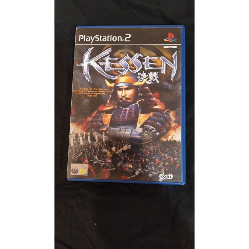 KESSEN PS2 - usado, completo