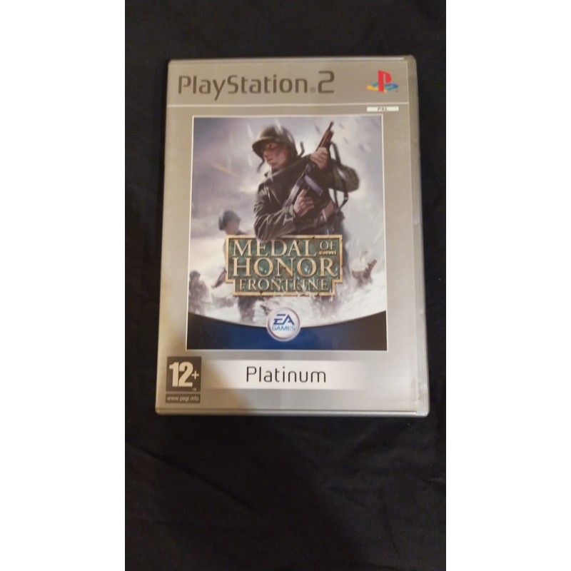 MEDAL of HONOR FRONTLINE Platinum PS2 - usado, completo