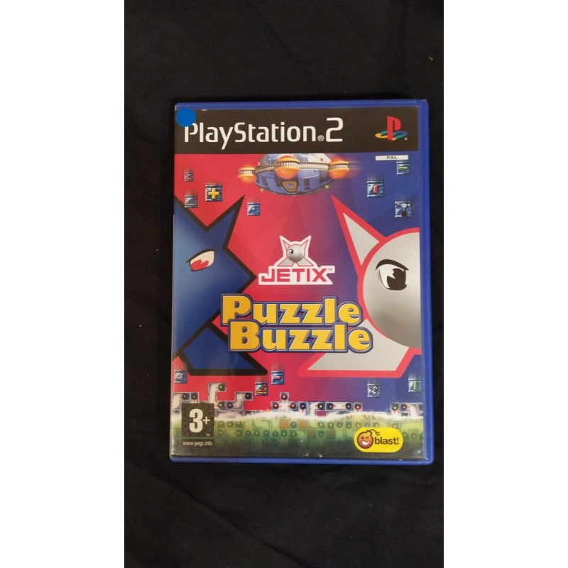 JETIX PUZZLE BUZZLE PS2 - usado, completo