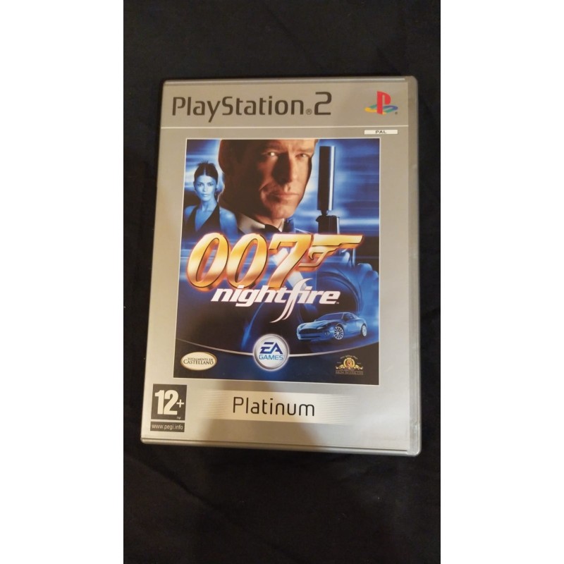 JAMES BOND 007 NIGHTFIRE PS2 Platinum - usado, completo