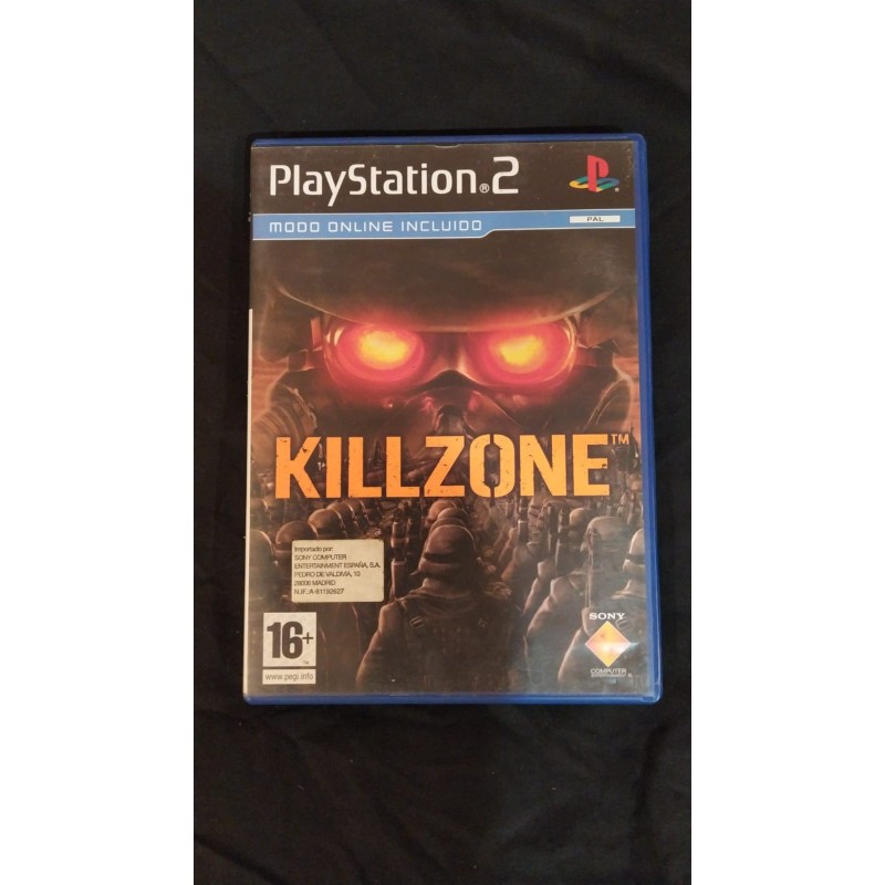 KILLZONE PS2 - usado, completo