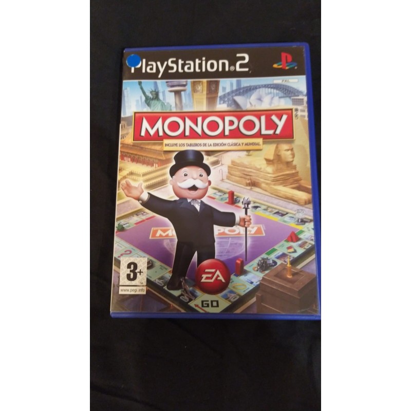 MONOPOLY PS2 - usado, completo