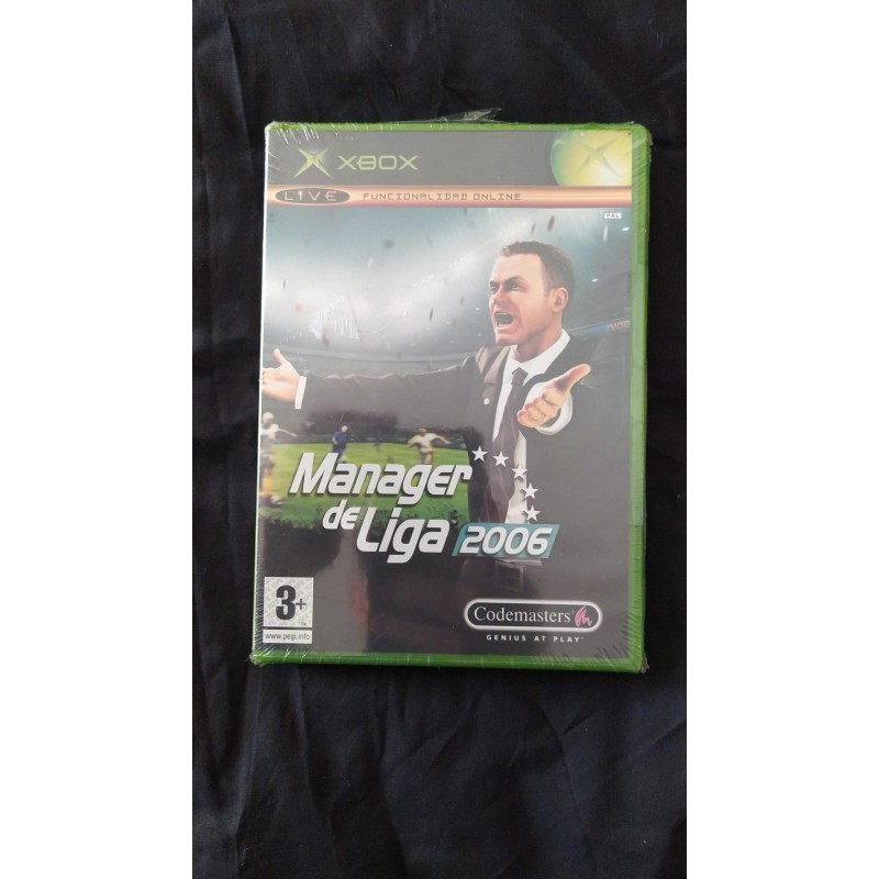 MANAGER DE LIGA 2006 XBOX - Nuevo Precintado