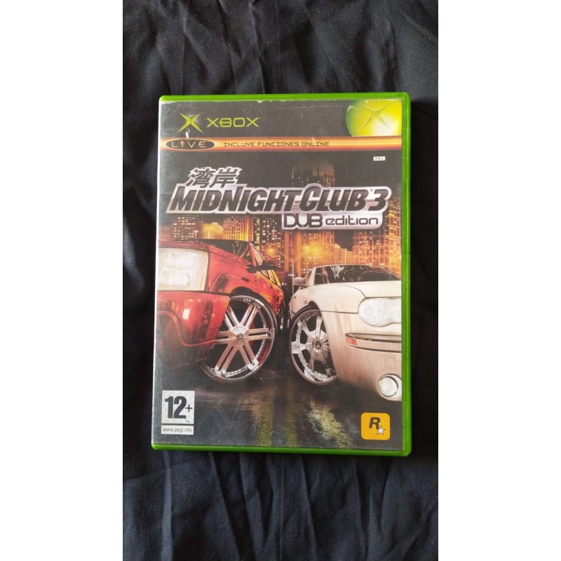 MIDNIGHT CLUB 3 XBOX - Usado, completo