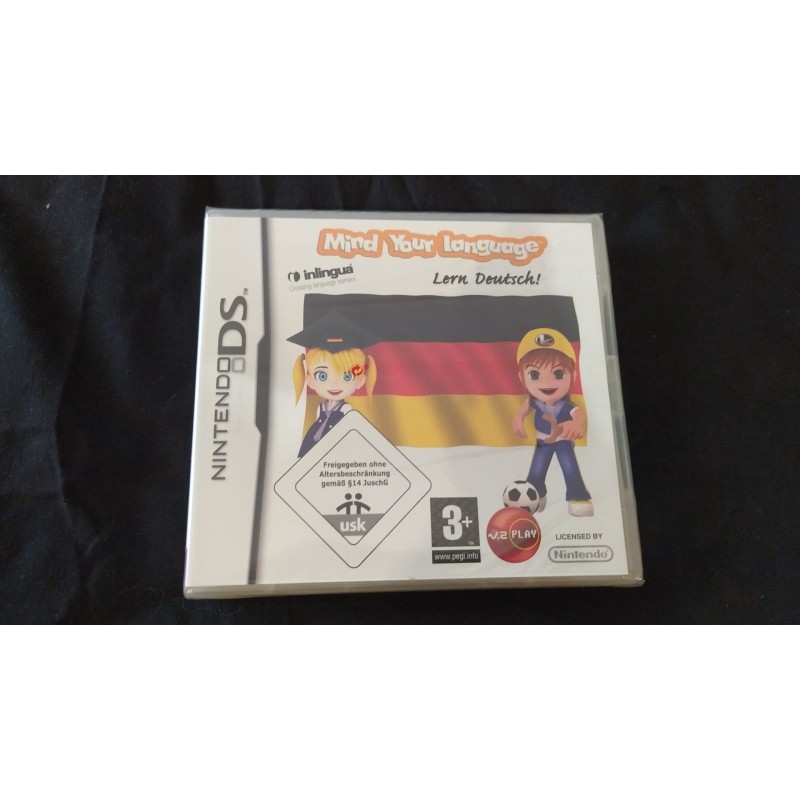 MIND YOUR LANGUAGE LERN DEUTCHS Nintendo DS -Nuevo precintado