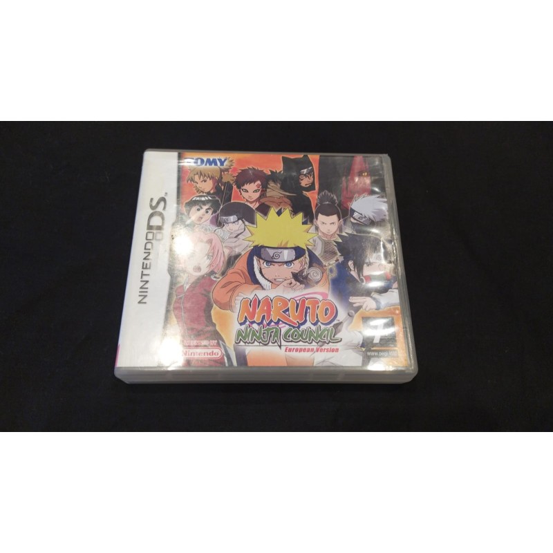 NARUTO Ninja council Nintendo DS - usado, completo