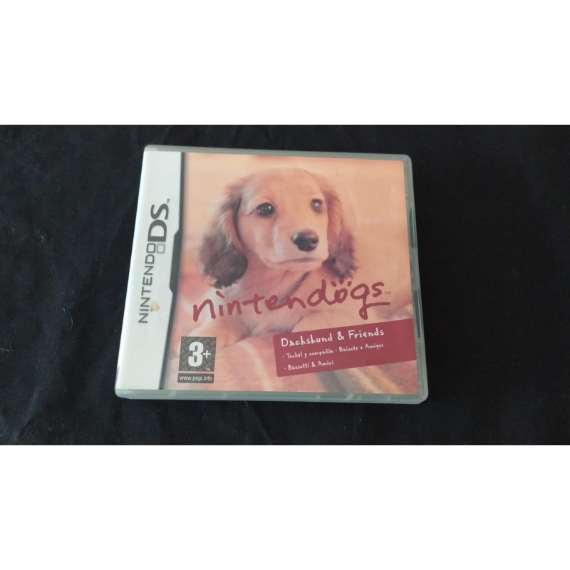 NINTENDOGS Dachsung & friends Nintendo DS - usado, completo