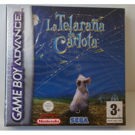 comprar la telaraña de carlota game boy advance