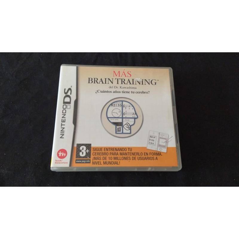 MAS BRAIN TRAINING Nintendo DS - usado, completo