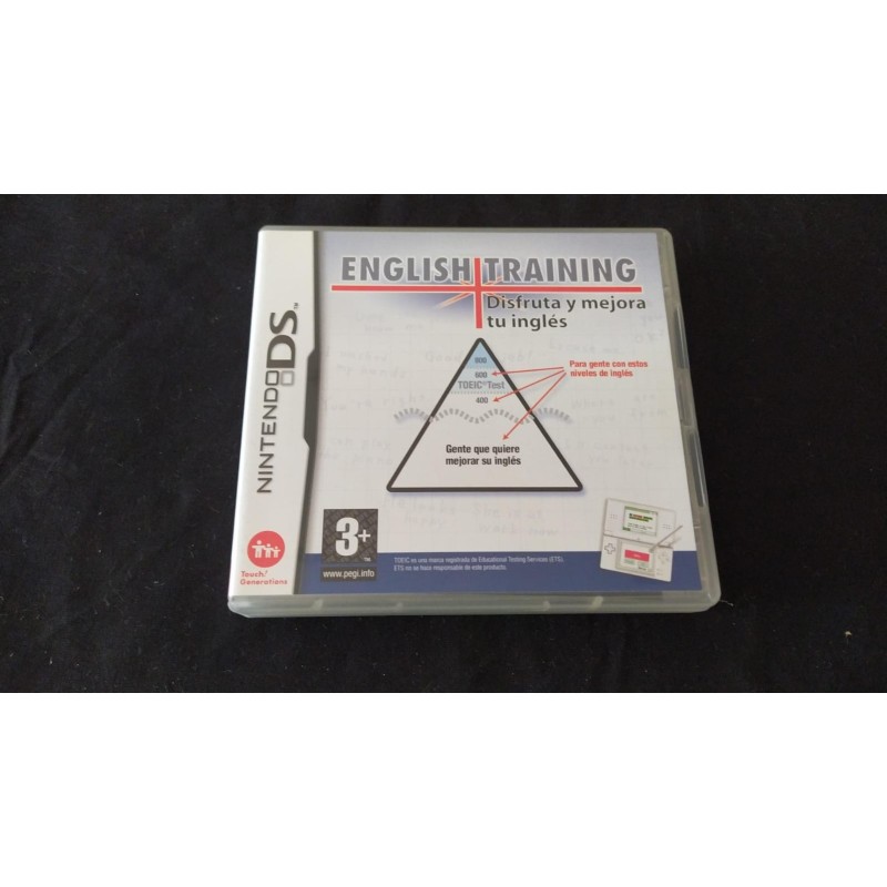 ENGLISH TRAINING Nintendo DS - usado, completo