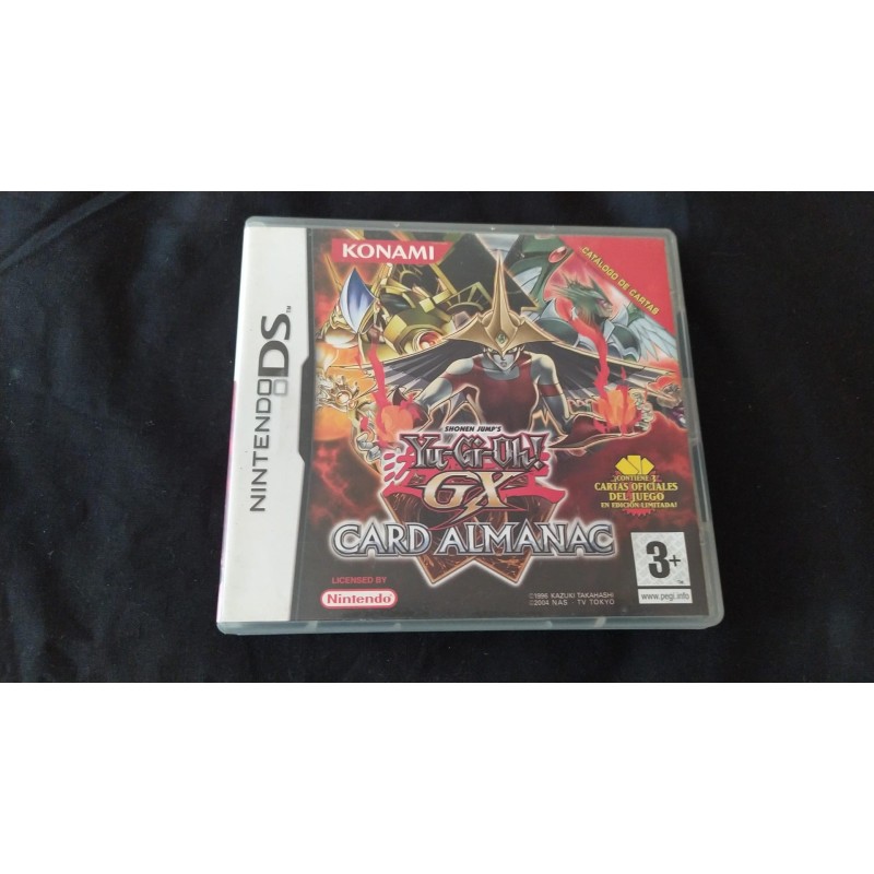 YU-GI-OH CARD ALMANAC Nintendo DS - usado, completo