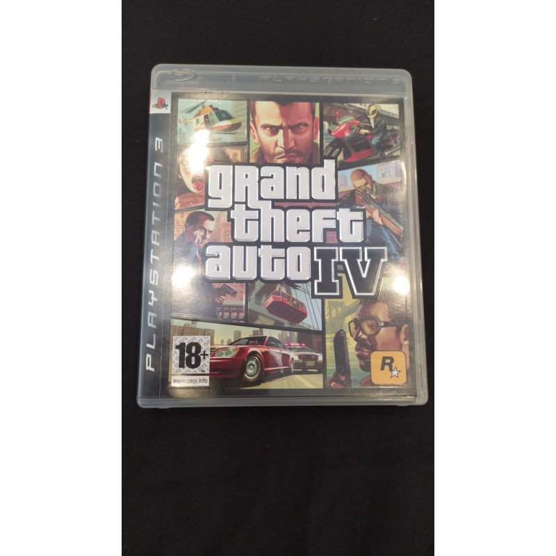 GRAND THEFT AUTO IV PS3 - usado, completo