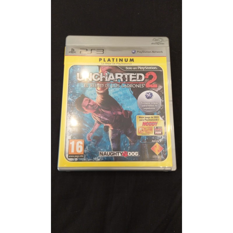 UNCHARTED 2 : El reino de los ladrones PS3 - usado, completo