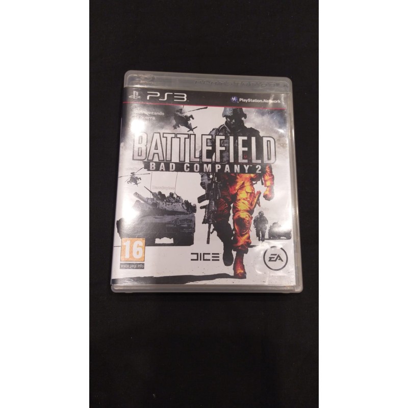 BATLLEFIELD : BAD COMPANY 2 PS3 - usado, completo