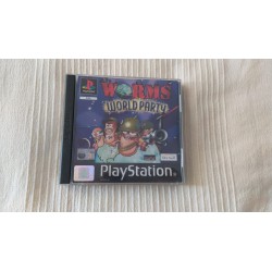 WORMS WORLD PARTY PSX - usado, completo