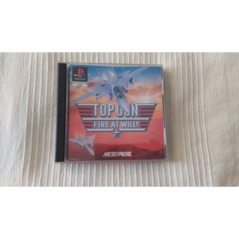 TOP GUN Fire at Will PSX - usado, completo