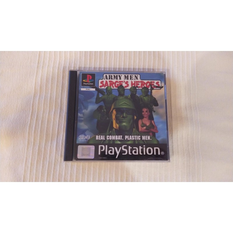 ARMY MEN SARGE´S HEROES PSX - usado, completo