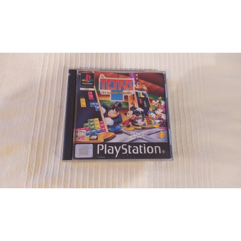 EL TETRIS UN MAGICO DESAFIO PSX - usado, completo