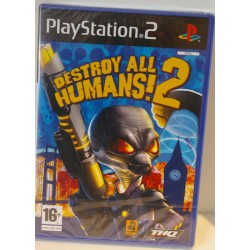DESTROY ALL HUMANS 2 PS2 -nuevo precintado