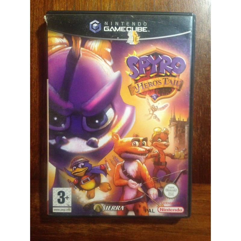 SPYRO A HERO´S TAIL Nintendo GameCube - usado, completo