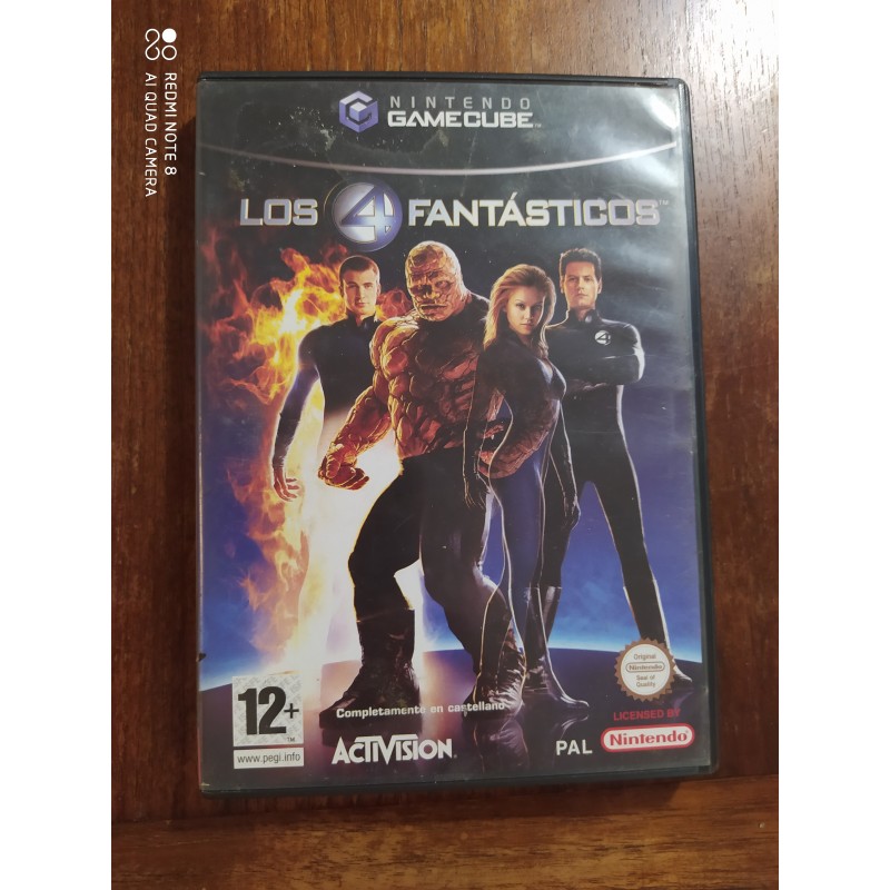 LOS 4 FANTASTICOS Nintendo GameCube - usado, completo