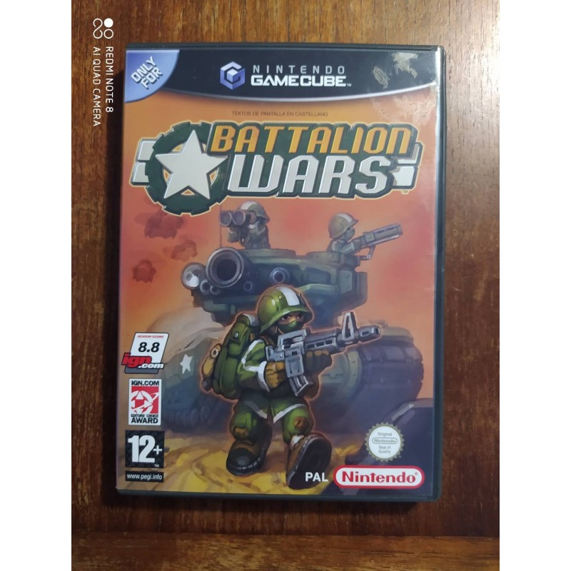 BATALION WARS - Nintendo GameCube - usado