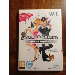 SEXOS EN GUERRA Típico Tópicos Nintendo Wii - Precintado