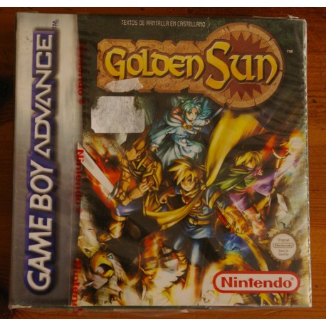 Game Boy Advance  GOLDEN SUN  Nuevo precintado