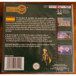 Game Boy Advance  GOLDEN SUN  Nuevo precintado
